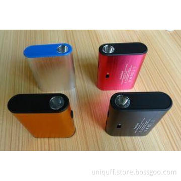 Silk Printing Logo 10000mAh Black Emergency Backup Power Ba
